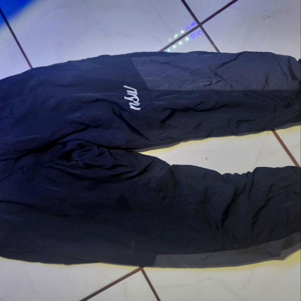 Nike nsw nylon windbreaker track pants joggers sweats size xl black